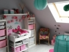 Chambre d'enfant sous combles