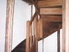 Escalier pièce mansardée bois